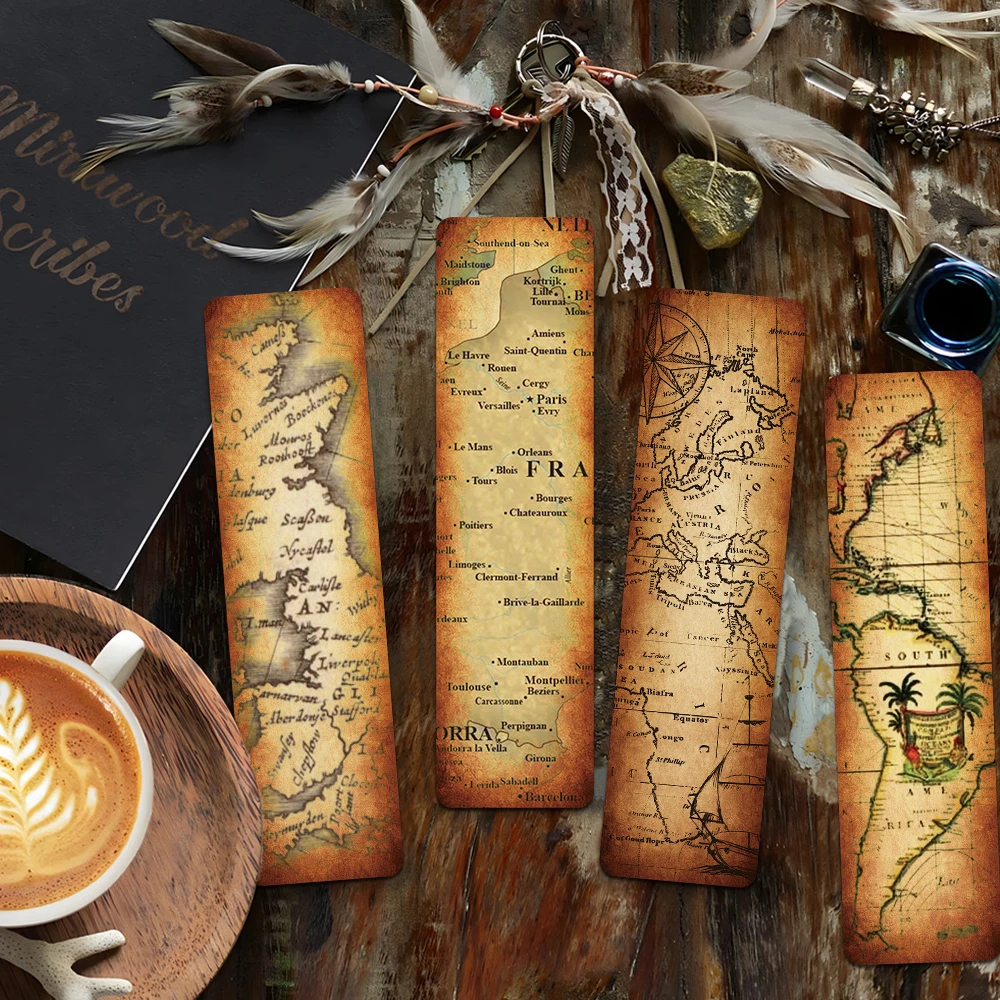30pcs Vintage Map Bookmarks Reading Pages Books Tagged School Stationary Supplies DIY Aesthetic Bookmark Students Creative Gifts 30pcs Vintage Map Bookmarks Reading Pages Books Tagged School Stationary Supplies DIY Aesthetic Bookmark Students Creative Gifts