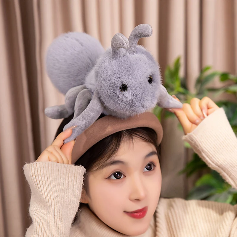 23/35cm Creative Kawaii Cartoon Colorful Ant Plush Doll Reptile Love Hippo Animal Stuffed Toy Home Decor Gift For Boys And Girls 23/35cm Creative Kawaii Cartoon Colorful Ant Plush Doll Reptile Love Hippo Animal Stuffed Toy Home Decor Gift For Boys And Girls