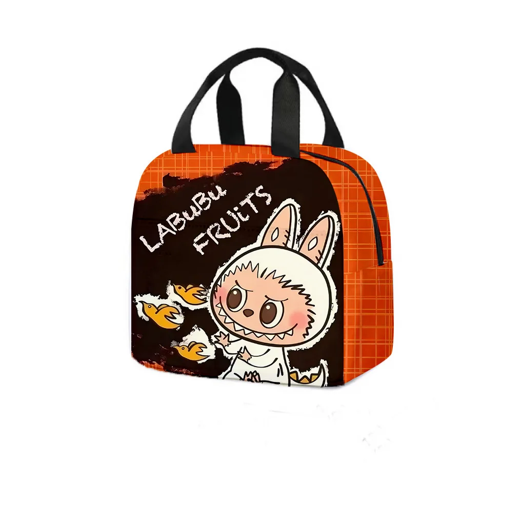 New Labubu Kawaii Handheld Insulated Bag Cooler Bag Cartoon Kawaii Lunch Bag Portable Lunch Box Outdoor Storage Bag New Labubu Kawaii Handheld Insulated Bag Cooler Bag Cartoon Kawaii Lunch Bag Portable Lunch Box Outdoor Storage Bag