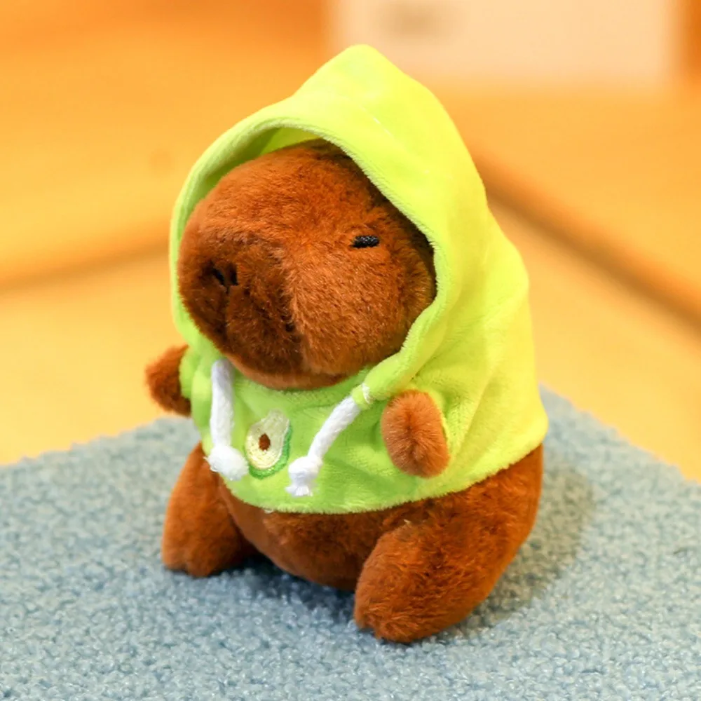 Cute Capybara Plush Toy Hoodie with Wings Simulation Doll Small Size Stuffed Animals Anime Fluffty Toy Birthday Party Cute Capybara Plush Toy Hoodie with Wings Simulation Doll Small Size Stuffed Animals Anime Fluffty Toy Birthday Party
