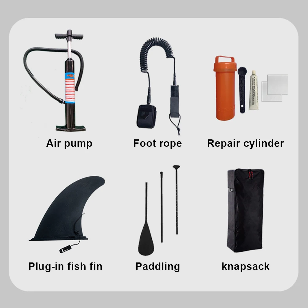 Inflatable Paddle Board Stand Up with Pump PVC Sup Board SUP Paddleboard Water Sports Paddle Board Outdoor Surfing Accessories Inflatable Paddle Board Stand Up with Pump PVC Sup Board SUP Paddleboard Water Sports Paddle Board Outdoor Surfing Accessories