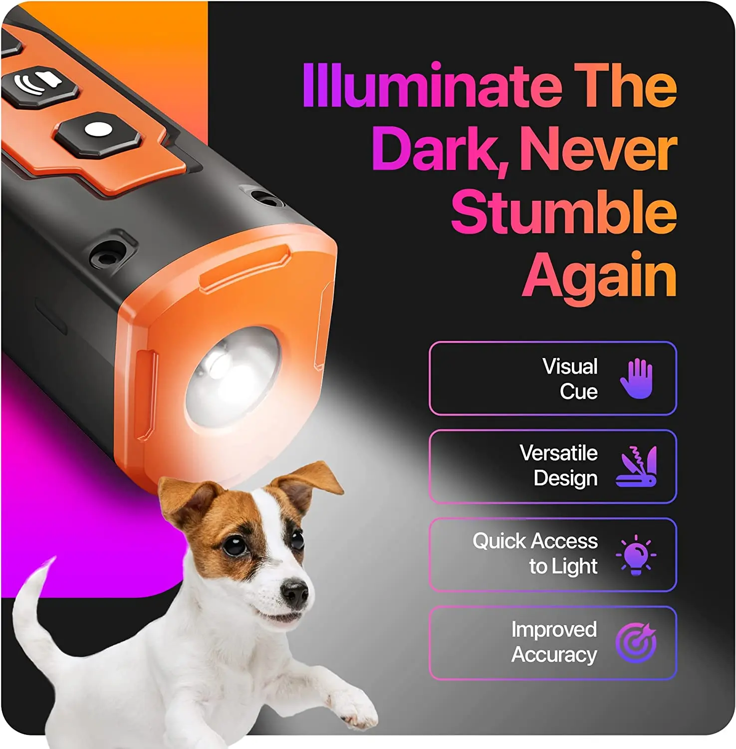 2023 Release Pet Dog Repeller Ultrasonic Dog Training Device Rechargeable Anti Dog Bark Deterrent Device With LED Flashlight 2023 Release Pet Dog Repeller Ultrasonic Dog Training Device Rechargeable Anti Dog Bark Deterrent Device With LED Flashlight