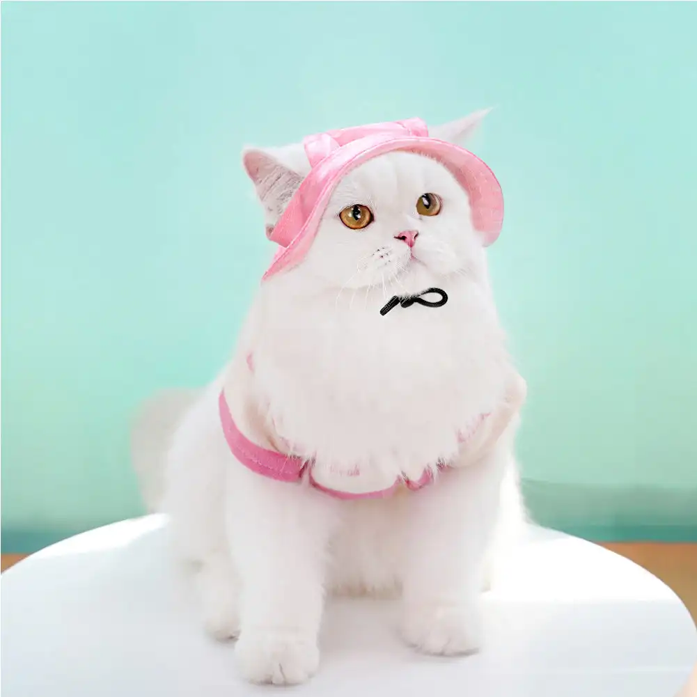 Pet Hat With Ear Holes Sunscreen Baseball Cap For Large Medium Small Dogs Summer Dog Cap Sun Hat Outdoor Hiking Hat Pet Product