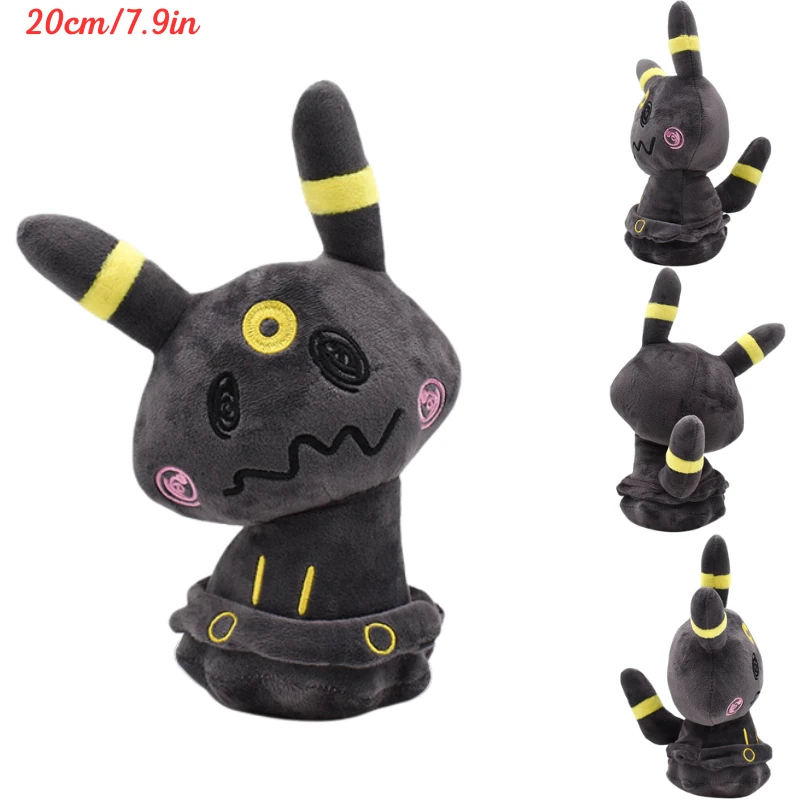 Pokemon Plush Toys Cute Shiny Mimikyu Cosplay Umbreon Jolteon Vaporeon Sylveon Eevee Espeon Glaceon Peluche Dolls Birthday Gifts