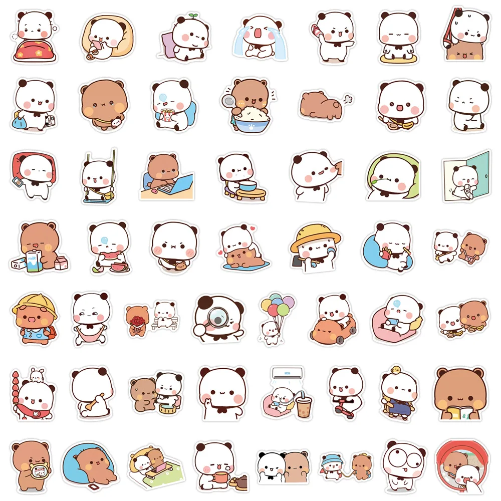 102PCS Kawaii Bubu And Dudu Stickers for Helmet Water Bottle Laptop Phone Skateboard DIY Notebook Decals 102PCS Kawaii Bubu And Dudu Stickers for Helmet Water Bottle Laptop Phone Skateboard DIY Notebook Decals
