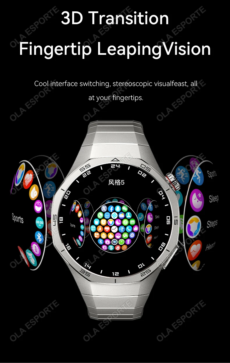 Watch 5 Pro Smart Watch for Huawei GT 5 Pro Smartwatch Gift Sport Watches Men Women Bluetooth Phone Call WristWatch GPS Band NEW Watch 5 Pro Smart Watch for Huawei GT 5 Pro Smartwatch Gift Sport Watches Men Women Bluetooth Phone Call WristWatch GPS Band NEW