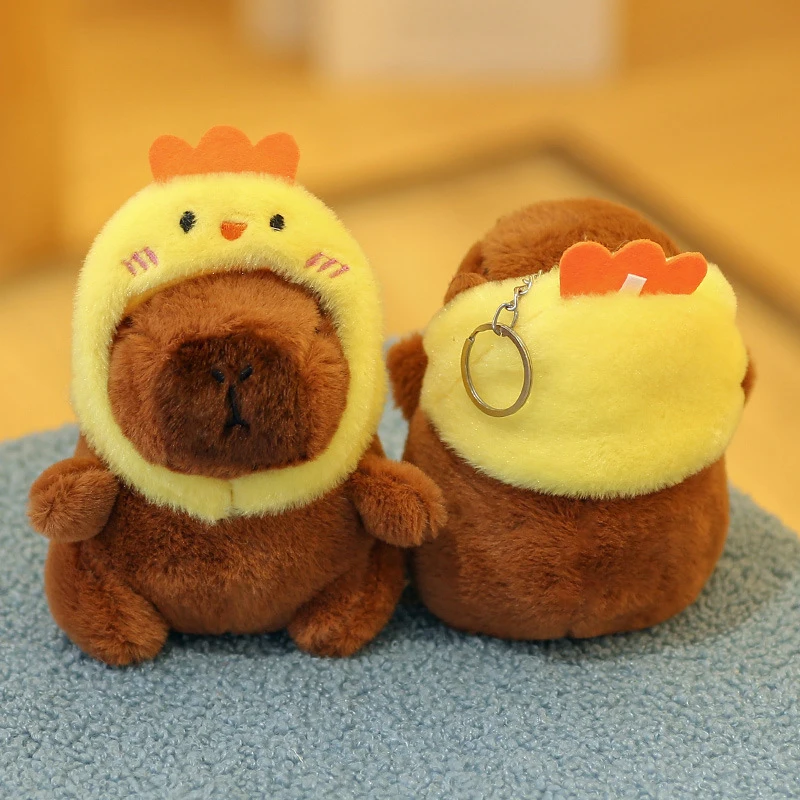 Cartoon Capybara Plush Keychain Bag Pendant Hanging Decoration Cute Stuffed Doll Toy Desktop Doll Ornament Car Keyring Kids Gift Cartoon Capybara Plush Keychain Bag Pendant Hanging Decoration Cute Stuffed Doll Toy Desktop Doll Ornament Car Keyring Kids Gift