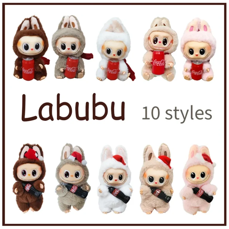Labubu The Monsters Backpack Abubu Kids Students Schoolbag Boy Girl Teen Knapsack Children Rucksack Mochila