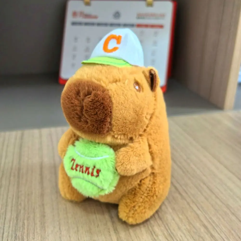Cute Multicolor Plush Capybara Keychain Toy Cartoon Capybara Headgear Capybara Doll Accessories Guinea Pig Fluffty Animal Doll Cute Multicolor Plush Capybara Keychain Toy Cartoon Capybara Headgear Capybara Doll Accessories Guinea Pig Fluffty Animal Doll