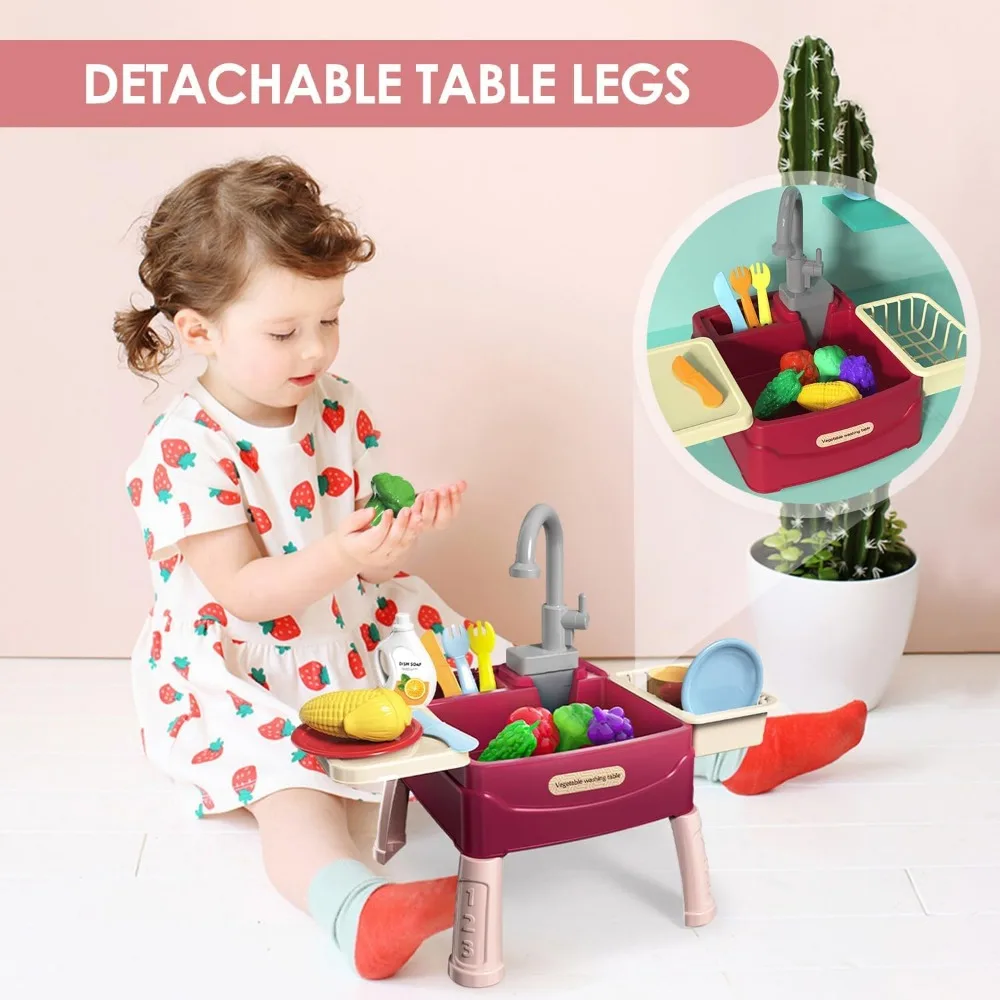 Children's Play At Home Simulation Dishwasher Toy Early Education Kitchen Simulation Electric Dishwasher Water Washing Toy Gift