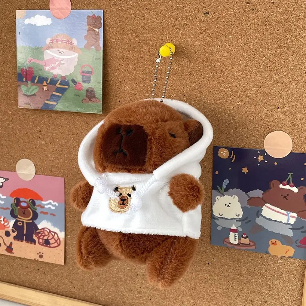 Cute Capybara Plush Toy Hoodie with Wings Simulation Doll Small Size Stuffed Animals Anime Fluffty Toy Birthday Party Cute Capybara Plush Toy Hoodie with Wings Simulation Doll Small Size Stuffed Animals Anime Fluffty Toy Birthday Party