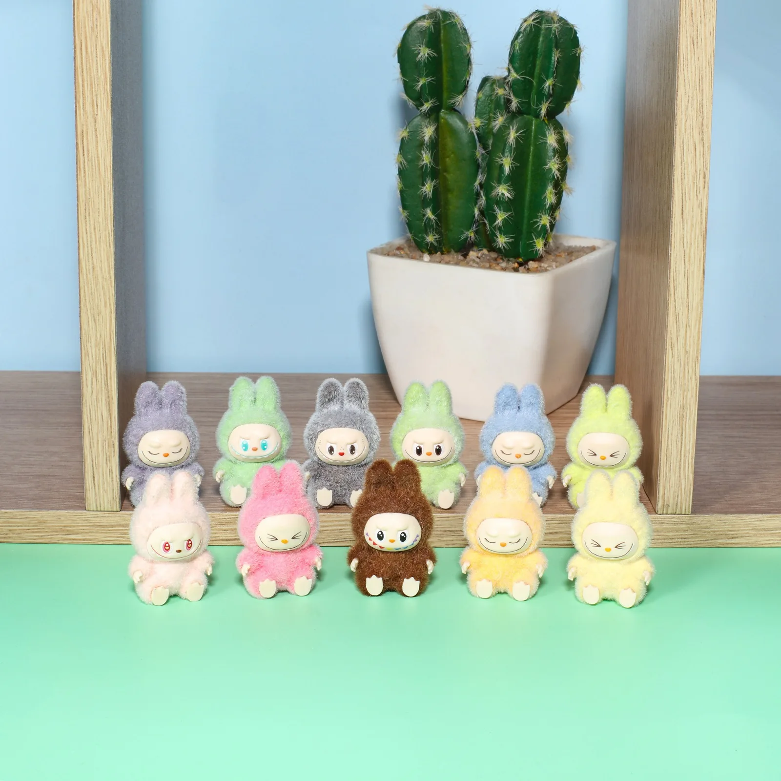 Labubu Mini Sitting Posture 4.3cm Plush Toy Desktop Exquisite Diy Ornament Creative Cartoon Handmade Mystery Box Peripheral Gift Labubu Mini Sitting Posture 4.3cm Plush Toy Desktop Exquisite Diy Ornament Creative Cartoon Handmade Mystery Box Peripheral Gift