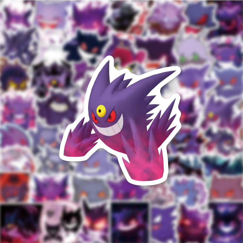 10/30/50pcs Anime Pokemon Gengar Stickers Cool Cartoon Kids Decals Toy DIY Phone Case Water Bottle Notebook PVC Graffiti Sticker 10/30/50pcs Anime Pokemon Gengar Stickers Cool Cartoon Kids Decals Toy DIY Phone Case Water Bottle Notebook PVC Graffiti Sticker