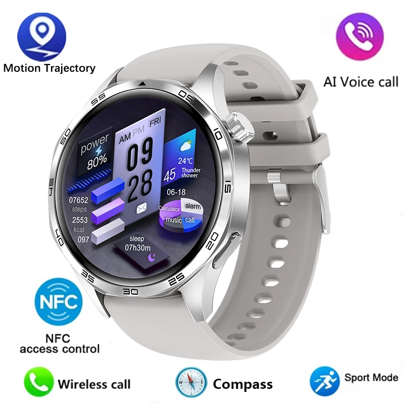 GT5 PRO Smart Watch Men Watch 5 Pro AMOLED HD Screen Bluetooth Call GPS Trajectory NFC Heart Rate Compass SmartWatches 2024 New GT5 PRO Smart Watch Men Watch 5 Pro AMOLED HD Screen Bluetooth Call GPS Trajectory NFC Heart Rate Compass SmartWatches 2024 New