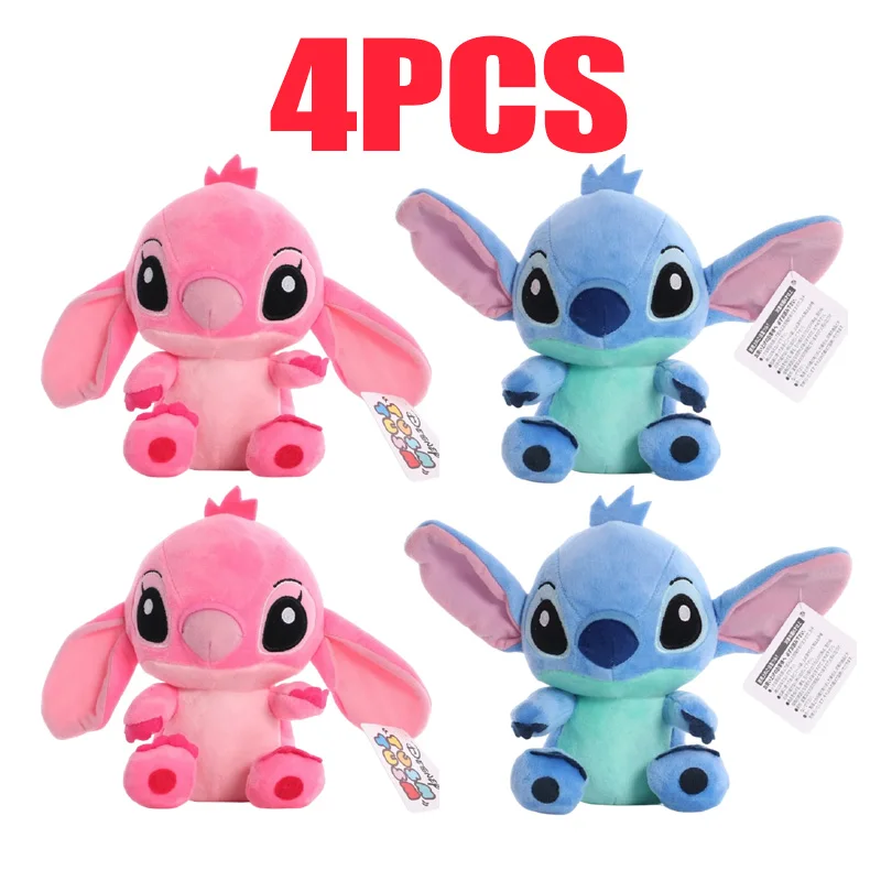 Stitch Stuffed Plush Models Cartoon Stuffed Plush Dolls Anime Plush Baby Toys Kawaii Kids Birthday Gifts