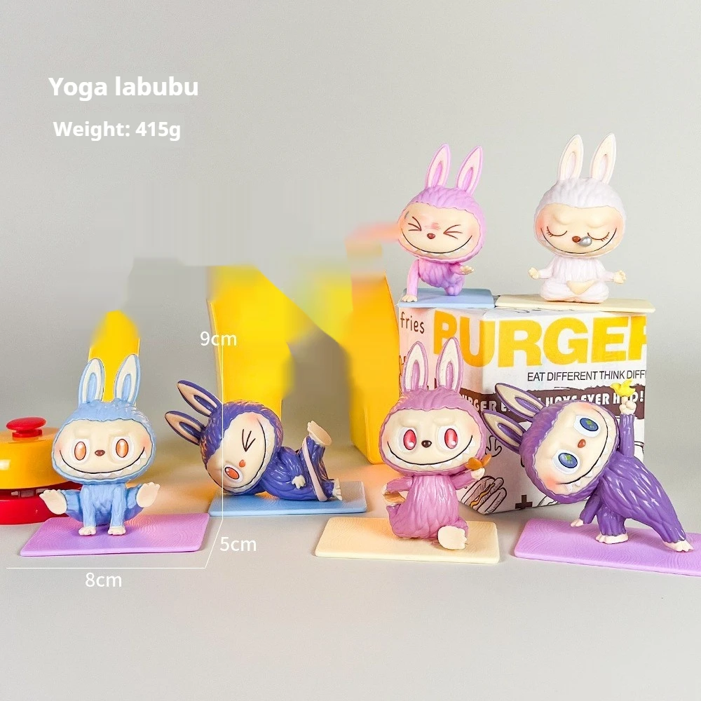 Labubu Hippers Blind Box Mini Figurine Doll Collection Pvc Model Toys Wholesale Children Birthday Christmas Toys