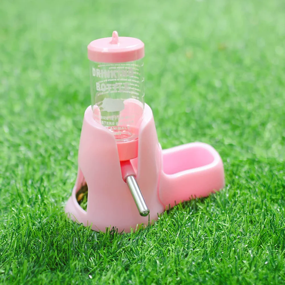 1PC Automatic Water Bottle Drinking Feeder Dispenser Bottle 80ML with Food Feeder Station bowl Pet Container for Small Animals 1PC Automatic Water Bottle Drinking Feeder Dispenser Bottle 80ML with Food Feeder Station bowl Pet Container for Small Animals