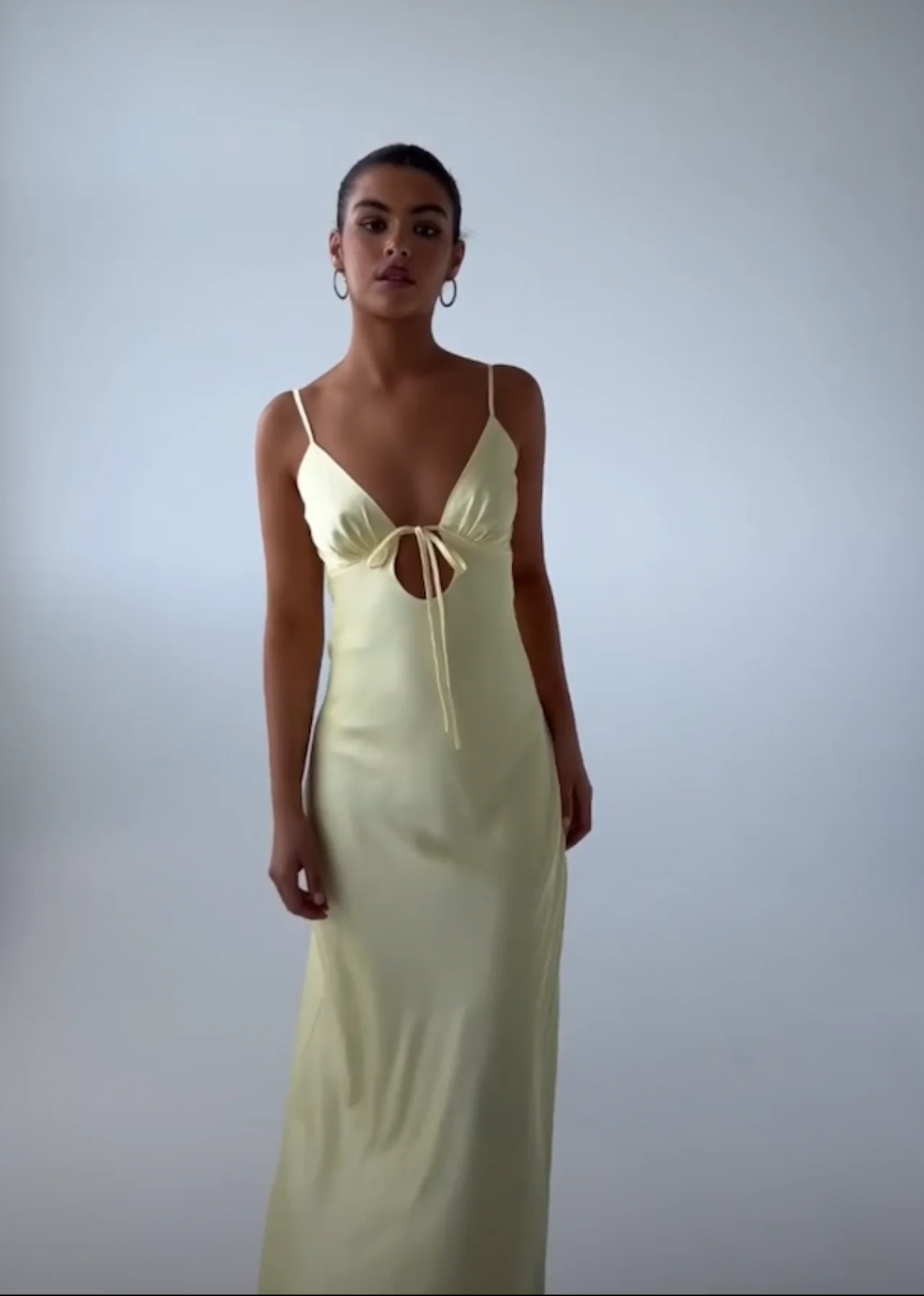 European and American cross-border women's French silk satin texture suspender dress for women summer slimming long dress European and American cross-border women's French silk satin texture suspender dress for women summer slimming long dress
