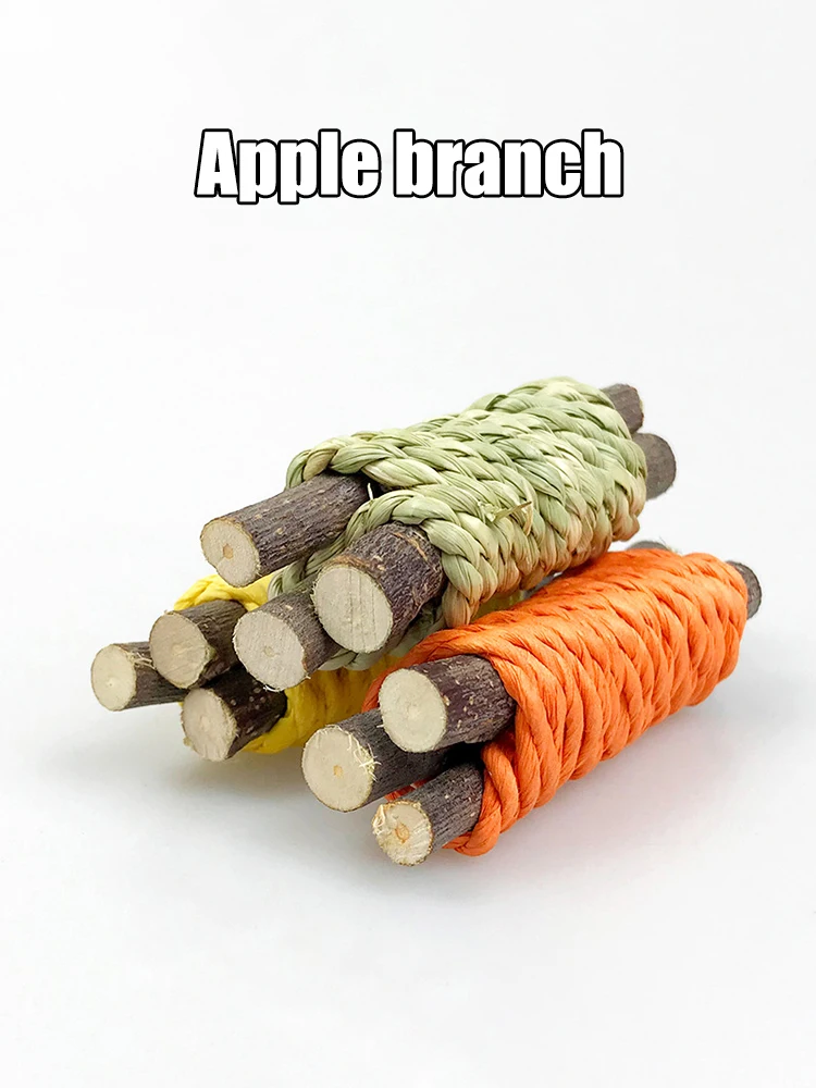 9PCS Small pet toy set, pet rabbit, hamster, fun toy, grinding supplies color random 9PCS Small pet toy set, pet rabbit, hamster, fun toy, grinding supplies color random