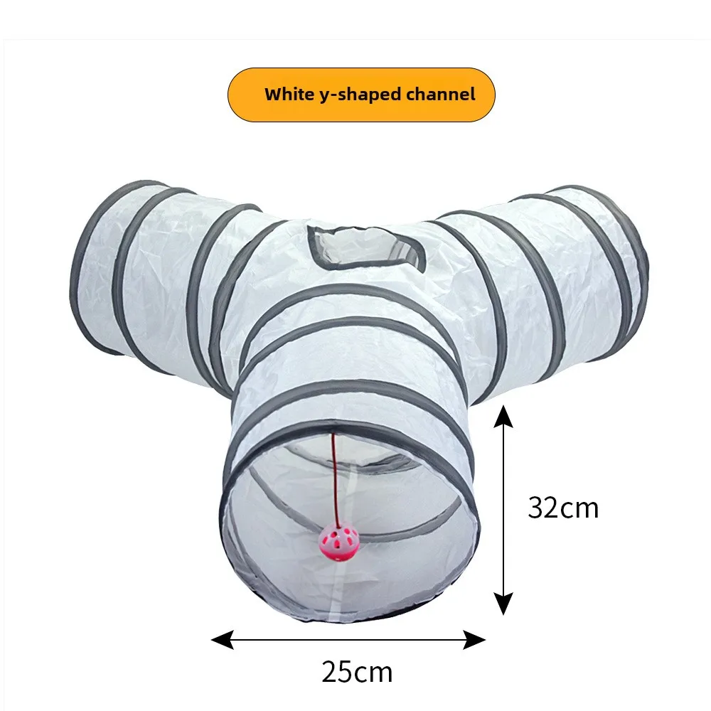 Cats Tunnel Foldable Pet Cat Toys Kitten Pet Training Interactive Fun Toy Tunnel Bored For Puppy Kitten Rabbit Play Tunnel Tube Cats Tunnel Foldable Pet Cat Toys Kitten Pet Training Interactive Fun Toy Tunnel Bored For Puppy Kitten Rabbit Play Tunnel Tube