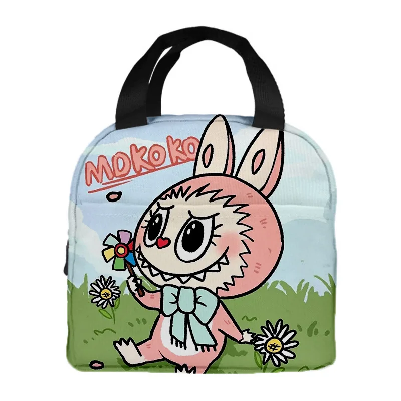 New Labubu Kawaii Handheld Insulated Bag Cooler Bag Cartoon Kawaii Lunch Bag Portable Lunch Box Outdoor Storage Bag New Labubu Kawaii Handheld Insulated Bag Cooler Bag Cartoon Kawaii Lunch Bag Portable Lunch Box Outdoor Storage Bag