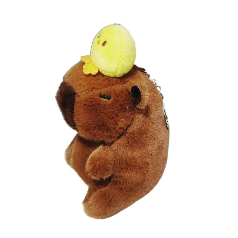 Cute Multicolor Plush Capybara Keychain Toy Cartoon Capybara Headgear Capybara Doll Accessories Guinea Pig Fluffty Animal Doll Cute Multicolor Plush Capybara Keychain Toy Cartoon Capybara Headgear Capybara Doll Accessories Guinea Pig Fluffty Animal Doll