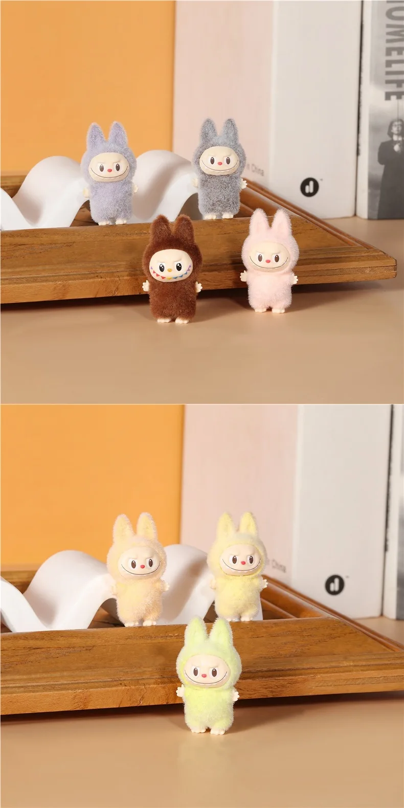 Labubu Mini Sitting Posture 4.3cm Plush Toy Desktop Exquisite Diy Ornament Creative Cartoon Handmade Mystery Box Peripheral Gift Labubu Mini Sitting Posture 4.3cm Plush Toy Desktop Exquisite Diy Ornament Creative Cartoon Handmade Mystery Box Peripheral Gift