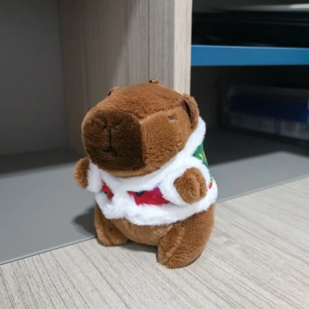 Cute Multicolor Plush Capybara Keychain Toy Cartoon Capybara Headgear Capybara Doll Accessories Guinea Pig Fluffty Animal Doll Cute Multicolor Plush Capybara Keychain Toy Cartoon Capybara Headgear Capybara Doll Accessories Guinea Pig Fluffty Animal Doll