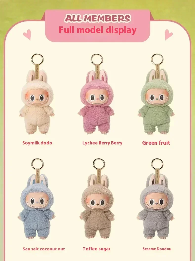 The Monsters Labubu Blind Box Kawaii Monster plush Toy Vinyl Face Doll Model Toy Pendant Keychain Toy Decorations surprise Gift The Monsters Labubu Blind Box Kawaii Monster plush Toy Vinyl Face Doll Model Toy Pendant Keychain Toy Decorations surprise Gift