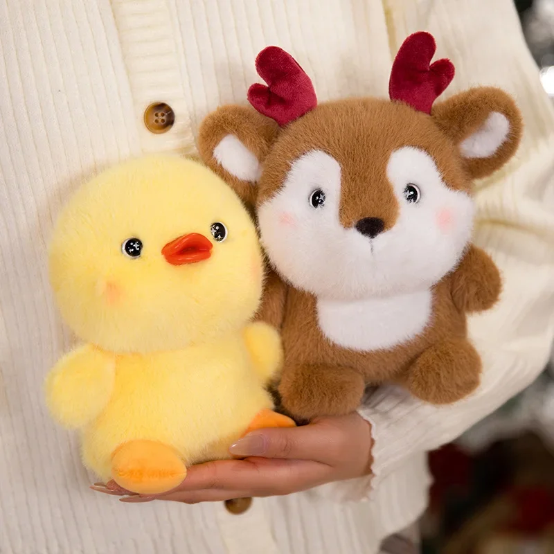17cm Pretty Mini Desktop Pets Series Plush Toys Delicate Lovely Handmade Baby Animals Doll Perfect Gift To Kids 17cm Pretty Mini Desktop Pets Series Plush Toys Delicate Lovely Handmade Baby Animals Doll Perfect Gift To Kids
