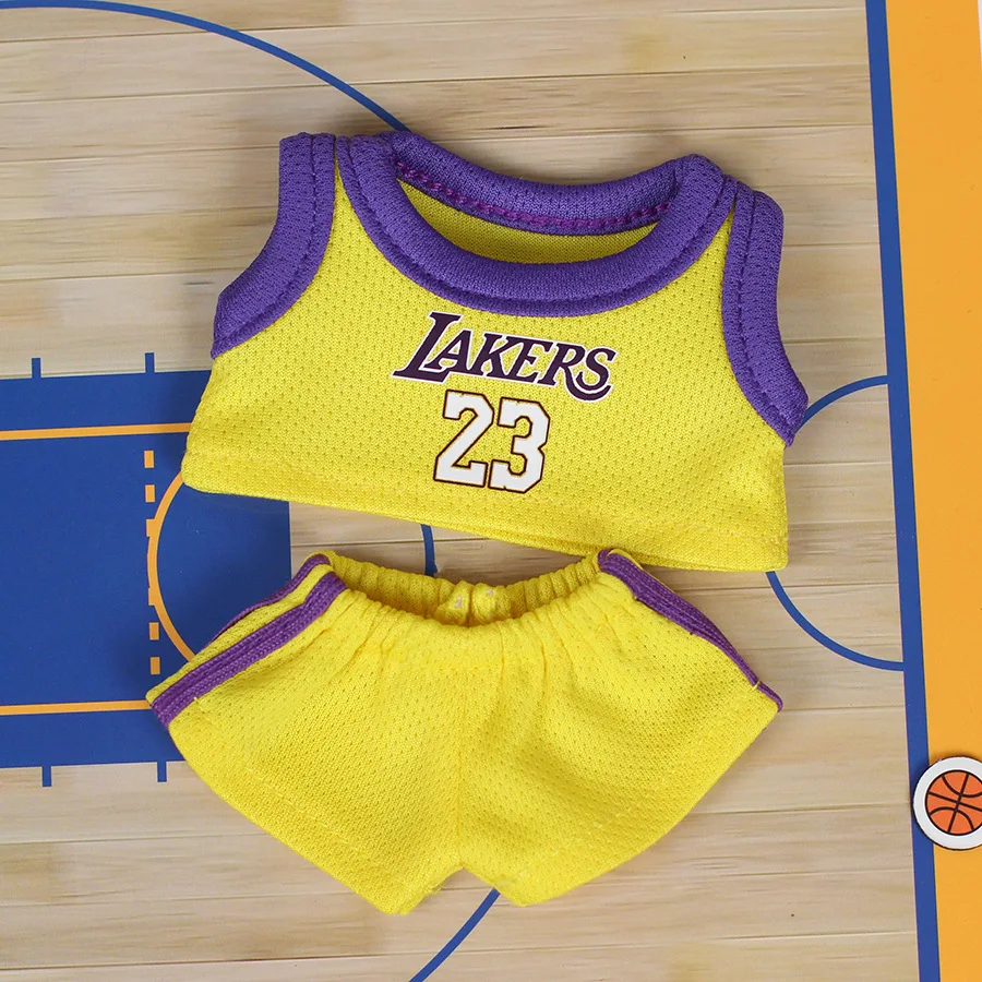 Labuibu Only Selling Clothes 17cm First Second Generation Labubu Basketball Clothes Cute Doll Decoration Handmade Doll Clothes Labuibu Only Selling Clothes 17cm First Second Generation Labubu Basketball Clothes Cute Doll Decoration Handmade Doll Clothes