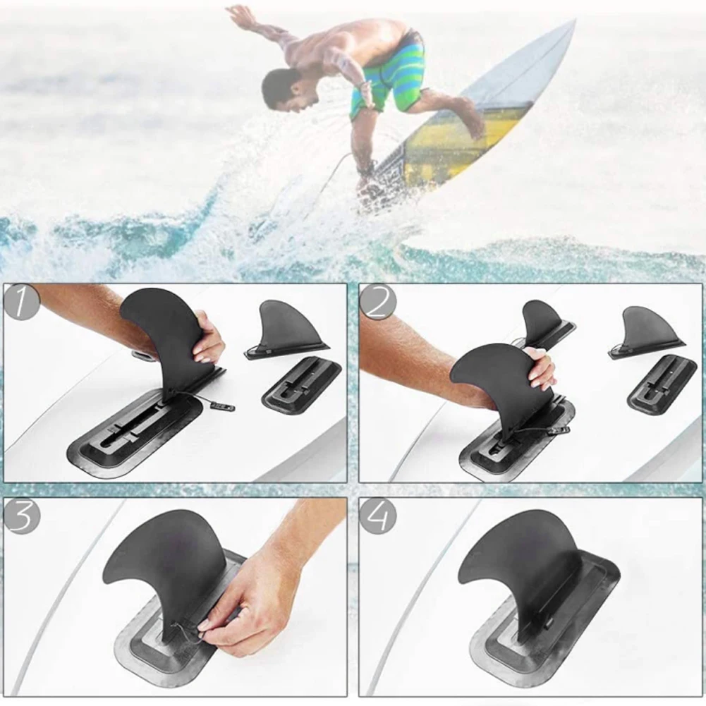 PVC Surfboard Center Fin Detachable Stand Up Paddle Board Fin PVC Surfboard Center Fin Detachable Stand Up Paddle Board Fin