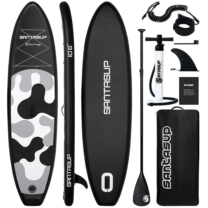 SUP Board Suits Inflatable Stand Up Paddle Boards 10 ft 6 in with Premium SUP Paddle Board Accessories, Wide Stable Design SUP Board Suits Inflatable Stand Up Paddle Boards 10 ft 6 in with Premium SUP Paddle Board Accessories, Wide Stable Design