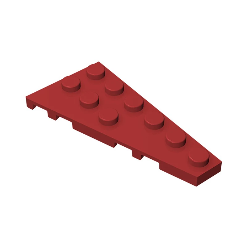 Gobricks 10PCS Bricks Wedge Plate Parts 6x3 Right compatible with 54383 pieces of children's toys Building Blocks Assembles T Gobricks 10PCS Bricks Wedge Plate Parts 6x3 Right compatible with 54383 pieces of children's toys Building Blocks Assembles T