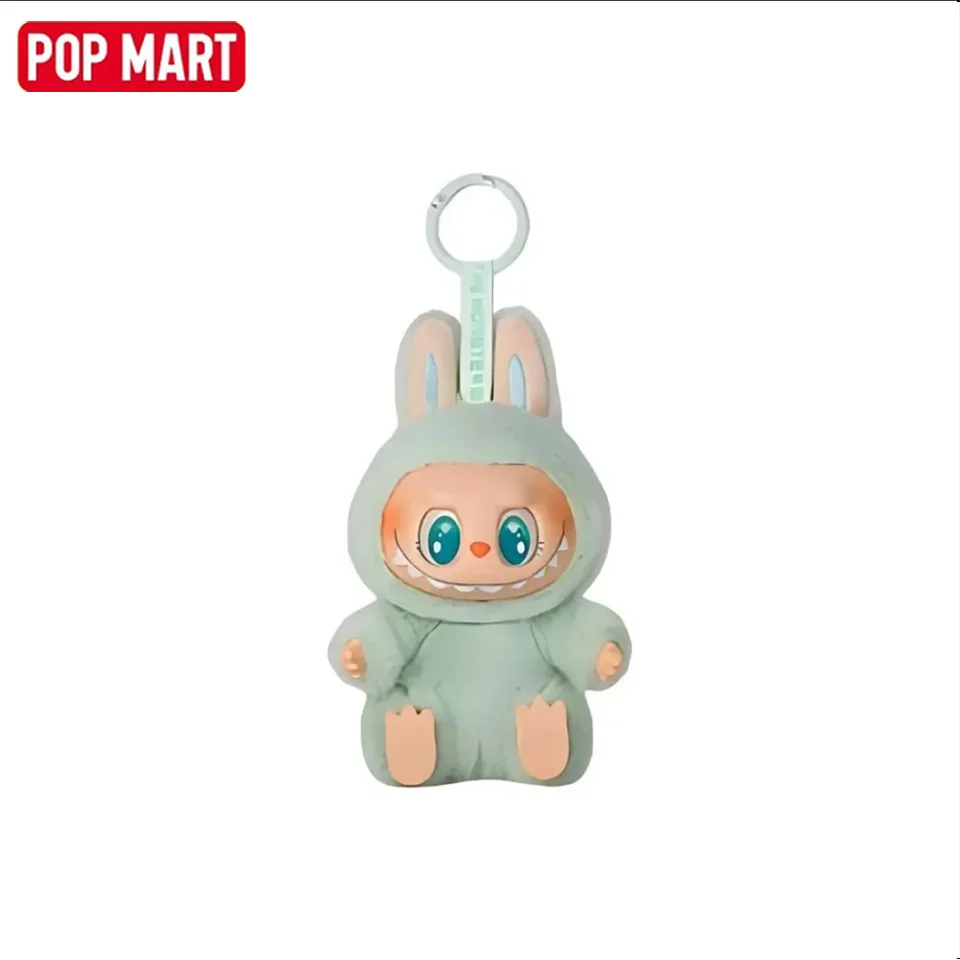 Authentic High Quality Monster Labubu Blind Box Series PVC Labubu Macaron Pendant Doll Monster Keychain Birthday Christmas Gift
