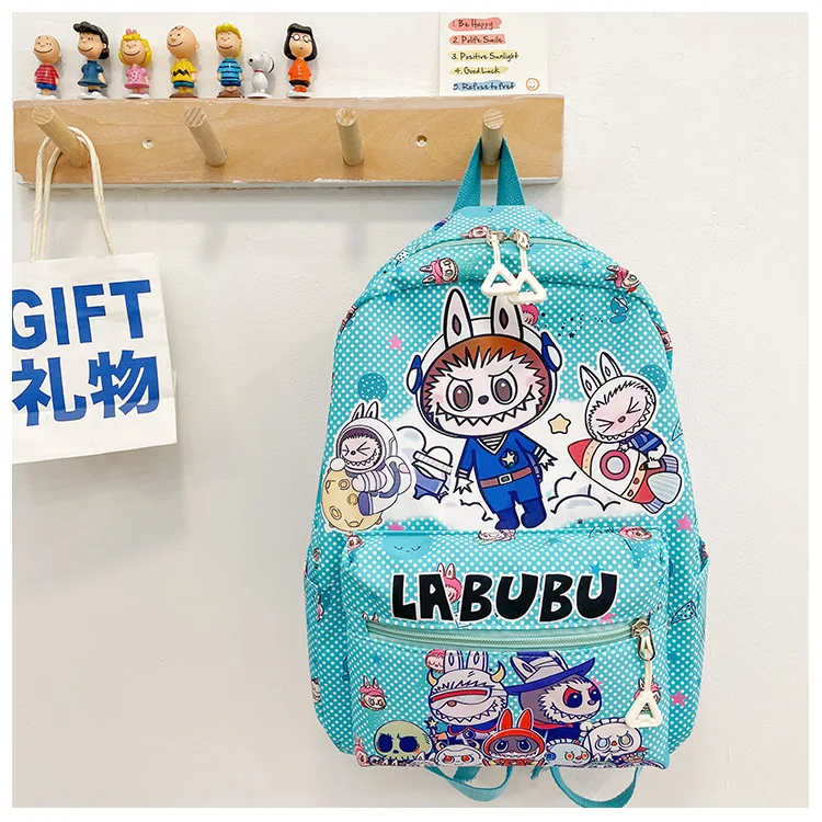 New Large Capacity Labubu Kindergarten Bag Children's Backpack Cartoon Cute Primary School Backpack Shoulder Bag New Large Capacity Labubu Kindergarten Bag Children's Backpack Cartoon Cute Primary School Backpack Shoulder Bag