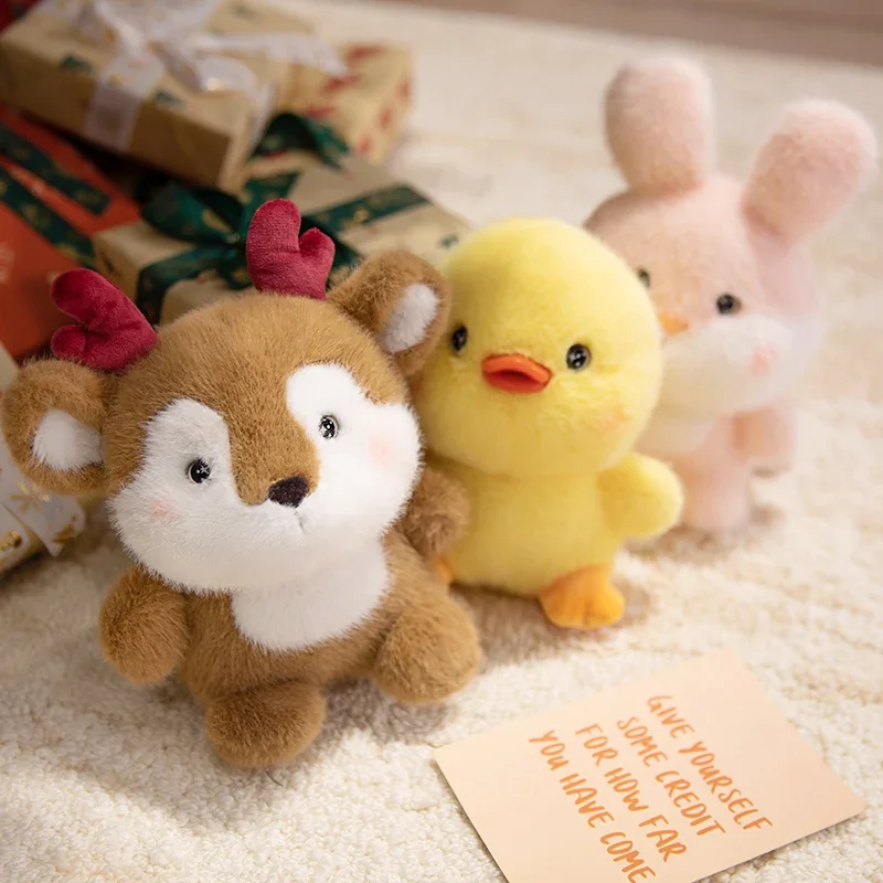 17cm Pretty Mini Desktop Pets Series Plush Toys Delicate Lovely Handmade Baby Animals Doll Perfect Gift To Kids 17cm Pretty Mini Desktop Pets Series Plush Toys Delicate Lovely Handmade Baby Animals Doll Perfect Gift To Kids