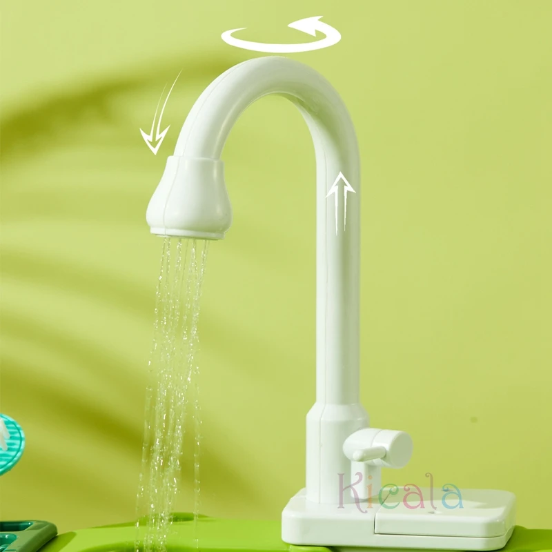 Kids Kitchen Sink Toys Electric Dishwasher Playing Toy With Running Water Pretend Play Food Fishing Toy Role Playing Girls Gift Kids Kitchen Sink Toys Electric Dishwasher Playing Toy With Running Water Pretend Play Food Fishing Toy Role Playing Girls Gift
