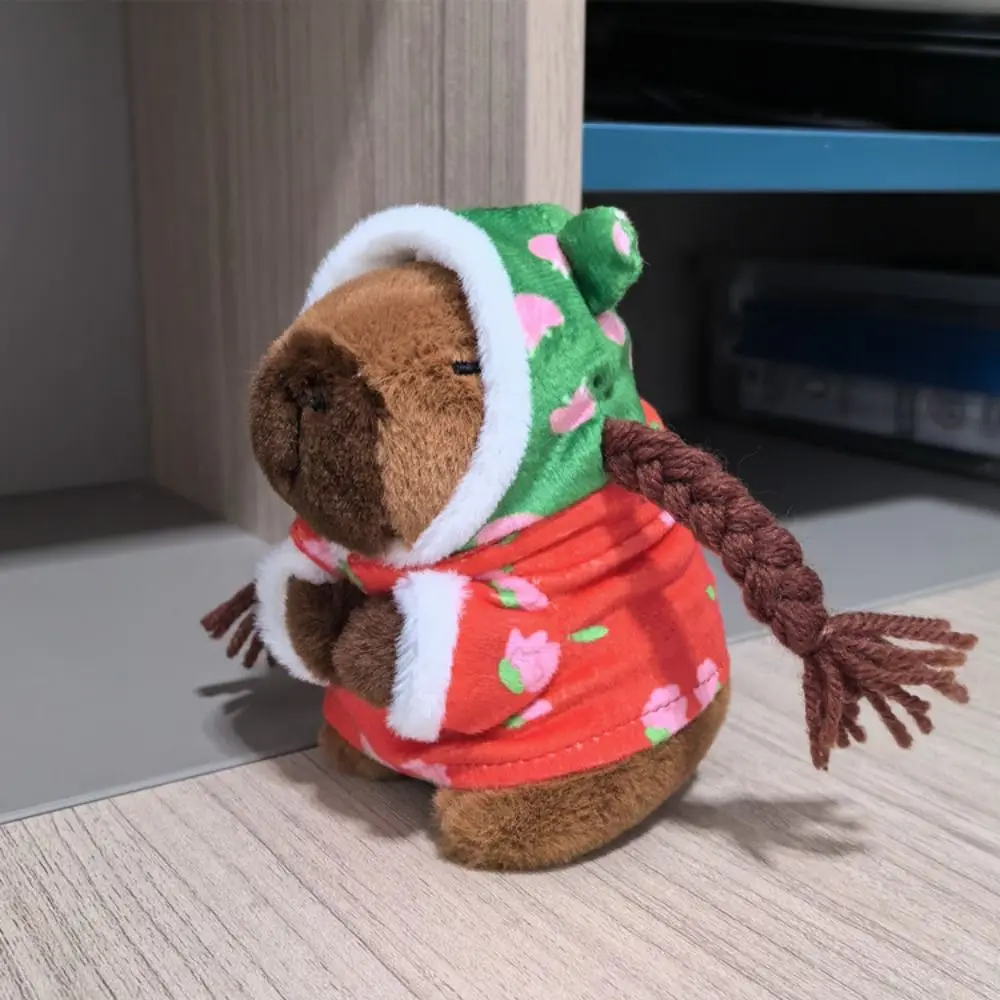 Cute Multicolor Plush Capybara Keychain Toy Cartoon Capybara Headgear Capybara Doll Accessories Guinea Pig Fluffty Animal Doll Cute Multicolor Plush Capybara Keychain Toy Cartoon Capybara Headgear Capybara Doll Accessories Guinea Pig Fluffty Animal Doll