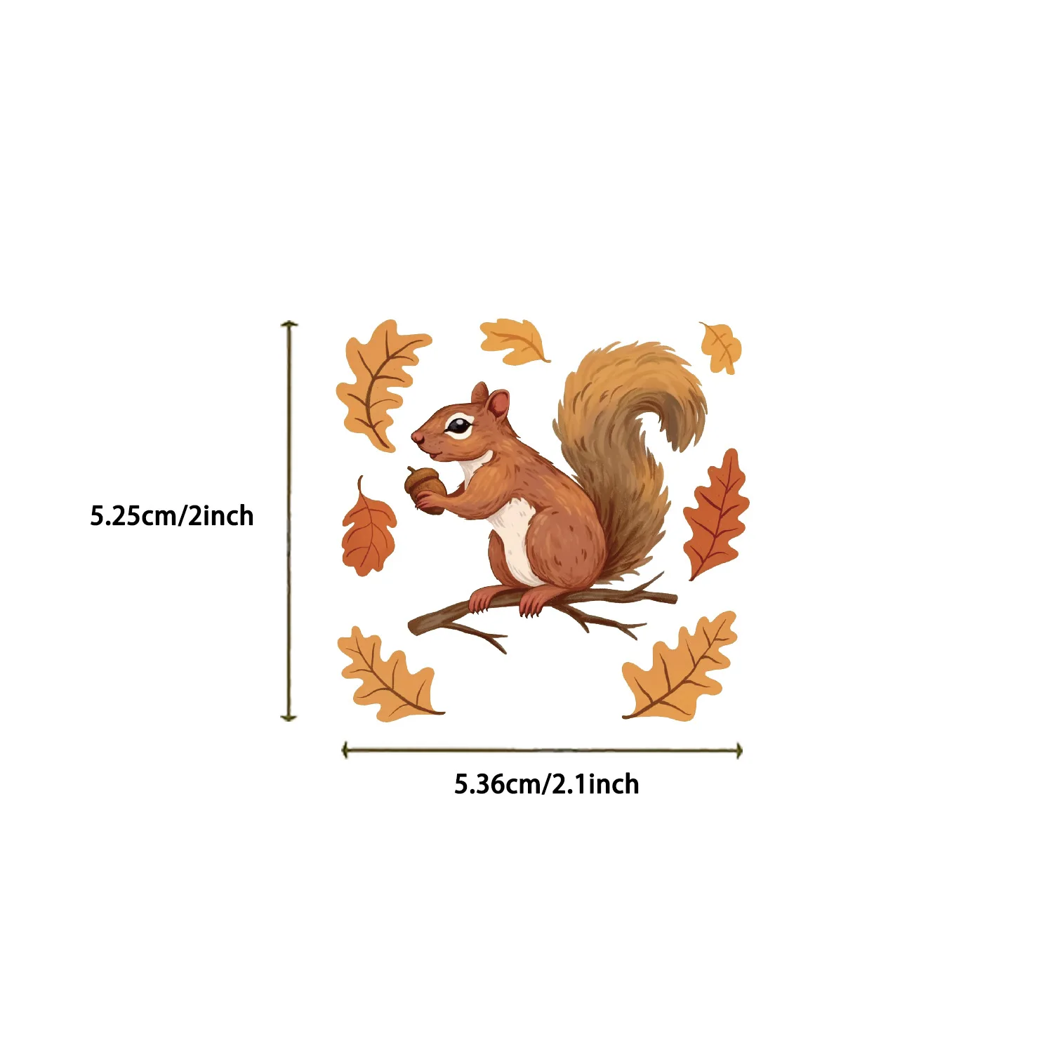 50pcs Squirrel Series Cartoon Cute Waterproof Sticker Skateboarding Snowboard Decorative Mobile Phone Retro Vinyl Sticker 50pcs Squirrel Series Cartoon Cute Waterproof Sticker Skateboarding Snowboard Decorative Mobile Phone Retro Vinyl Sticker