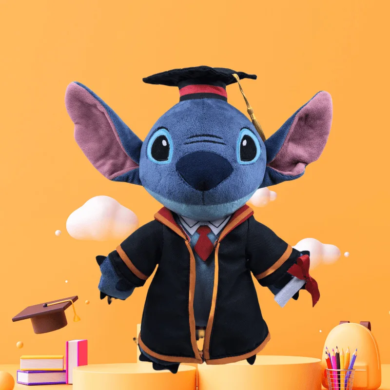 2025 Cute Graduation Push Stitch Plush Toy Stuffed Soft Kawaii Sanrio Hello Kitty Dolls Graduation Gifts for Adult Kids 2025 Cute Graduation Push Stitch Plush Toy Stuffed Soft Kawaii Sanrio Hello Kitty Dolls Graduation Gifts for Adult Kids