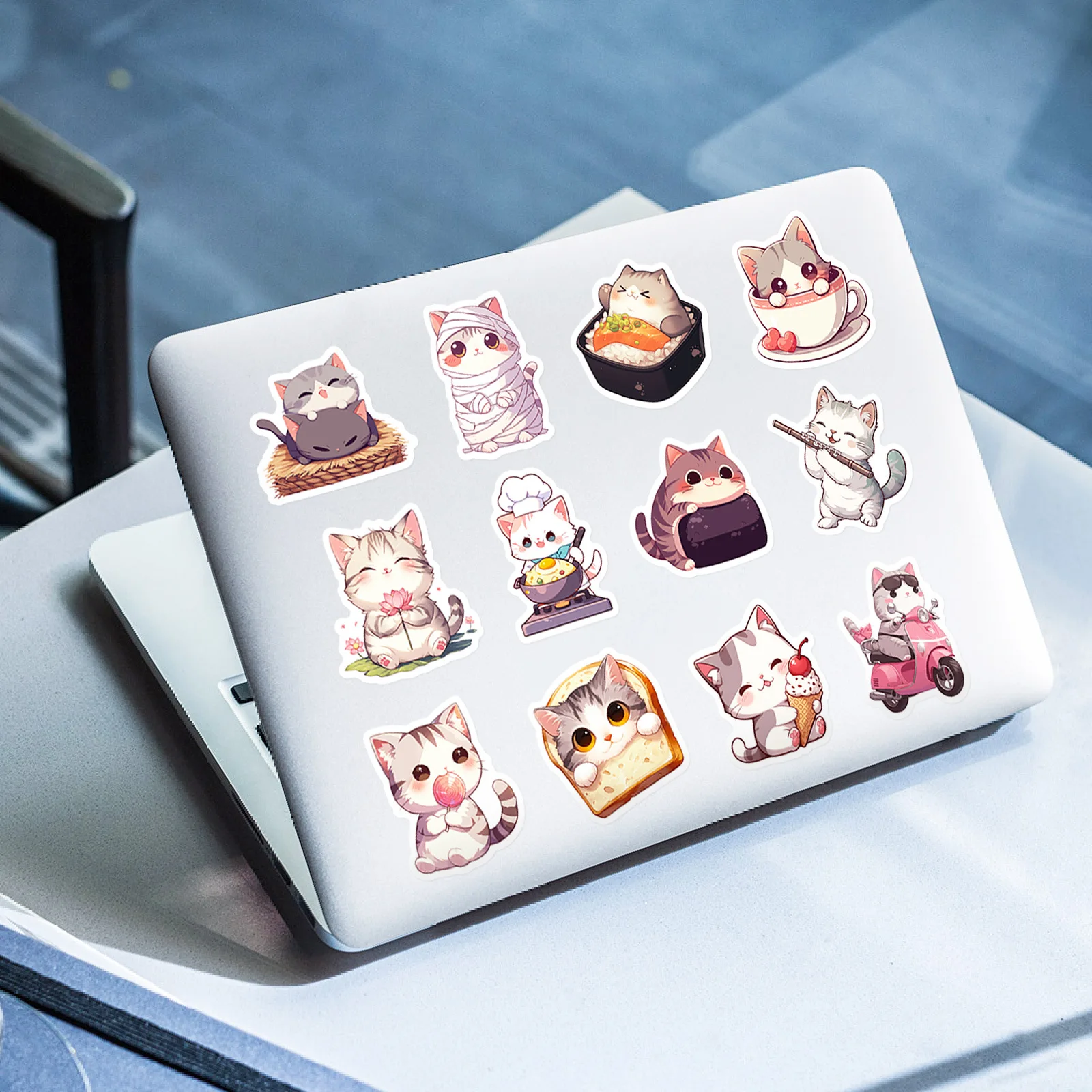 50pcs Daily Life of Cute Cats Cartoon Graffiti Stickers DIY Phone Guitar Laptop Notebook Suitcase Waterproof Sticker Kids Toy 50pcs Daily Life of Cute Cats Cartoon Graffiti Stickers DIY Phone Guitar Laptop Notebook Suitcase Waterproof Sticker Kids Toy