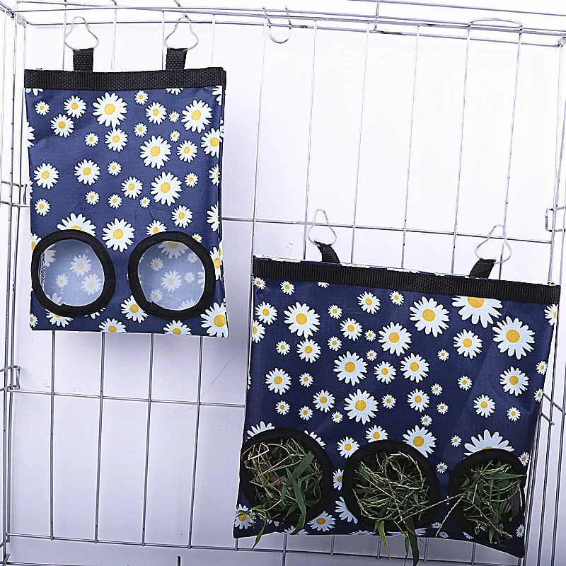 2/3 Holes Hanging Hay Bag with hooks for Bunny Guinea Pigs Small Animal Feeder Rabbit Food Dispensers Bag Pet Feeding Bag 2/3 Holes Hanging Hay Bag with hooks for Bunny Guinea Pigs Small Animal Feeder Rabbit Food Dispensers Bag Pet Feeding Bag