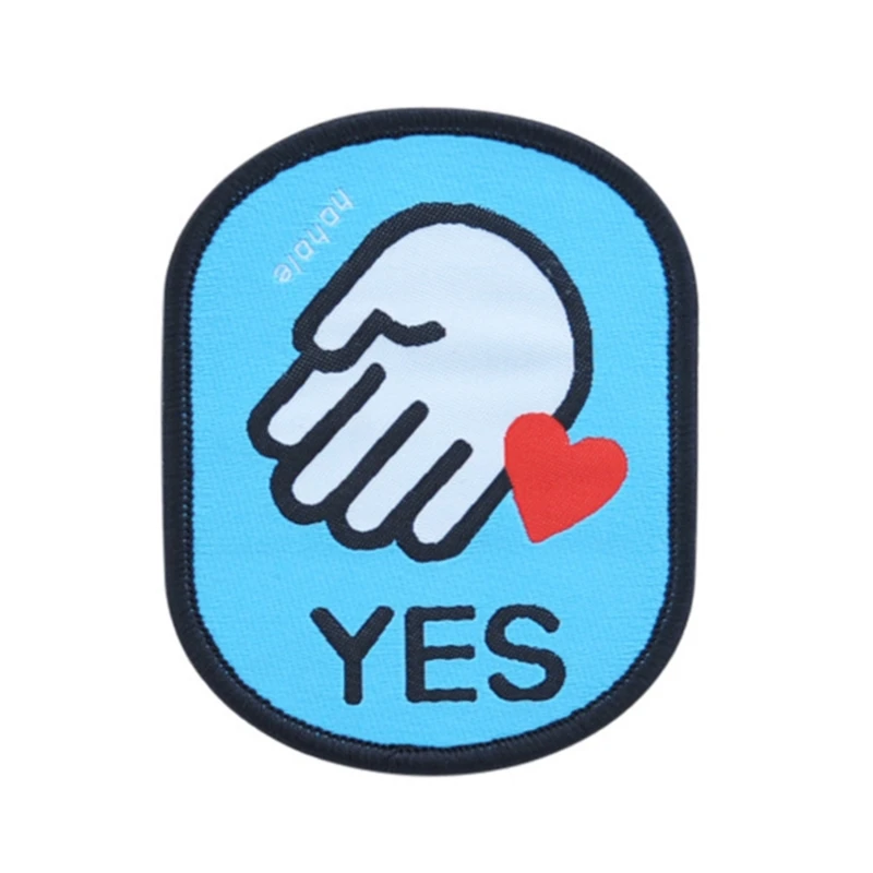 Pet Social Identification Labels Tear Resistant Dog Social Recognition Decals for Enthusiasts Easily Apply for Dress Up