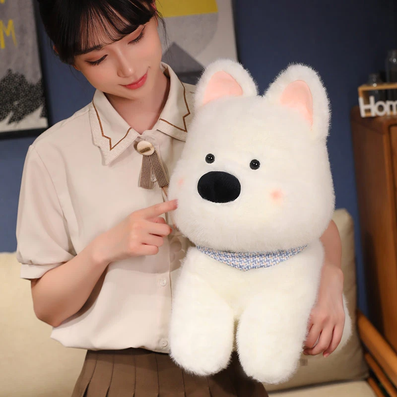 1Pc 25/35/45CM Cute Plush West Highland Dog Plush Toy White Terrier Dolls Stuffed Soft Dog Pillow Kawaii Toy for Birthday Xmas 1Pc 25/35/45CM Cute Plush West Highland Dog Plush Toy White Terrier Dolls Stuffed Soft Dog Pillow Kawaii Toy for Birthday Xmas