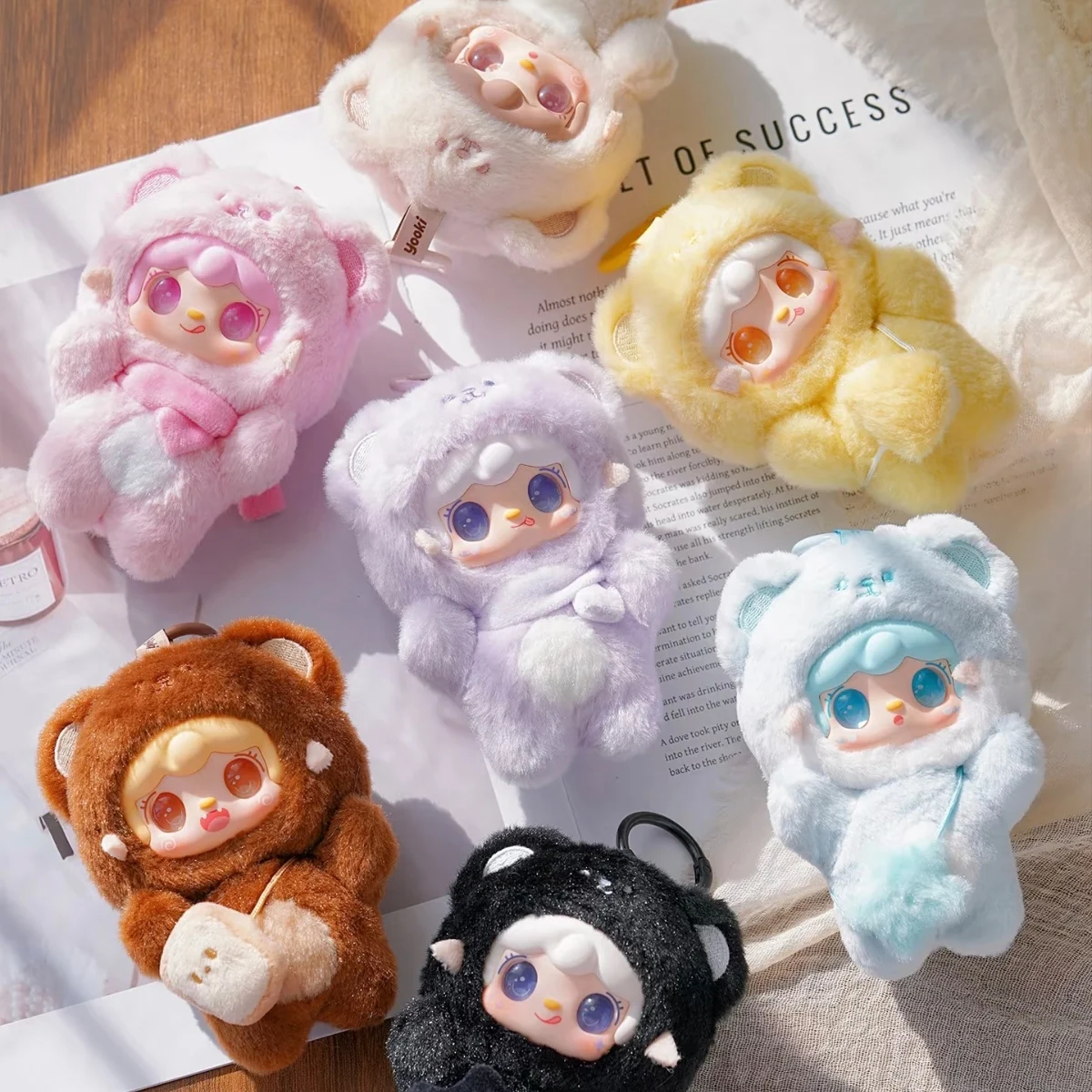 Yooki 4th Generation Blind Box Take A Bit Small Bear Series Plush Toys Exquisite Doll Keychain Backpack Pendant Mystery Box Gift Yooki 4th Generation Blind Box Take A Bit Small Bear Series Plush Toys Exquisite Doll Keychain Backpack Pendant Mystery Box Gift