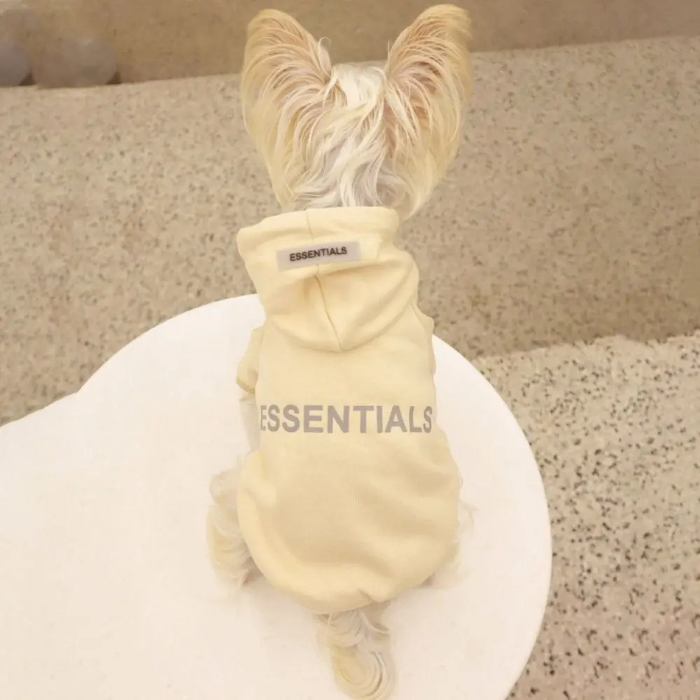 Polyester/Plush Thickened Warm Dog Sweater Soft Comfortable Dog Hoodie Sweatshirt Warm Two-legged Puppy Coat Outdoor Polyester/Plush Thickened Warm Dog Sweater Soft Comfortable Dog Hoodie Sweatshirt Warm Two-legged Puppy Coat Outdoor
