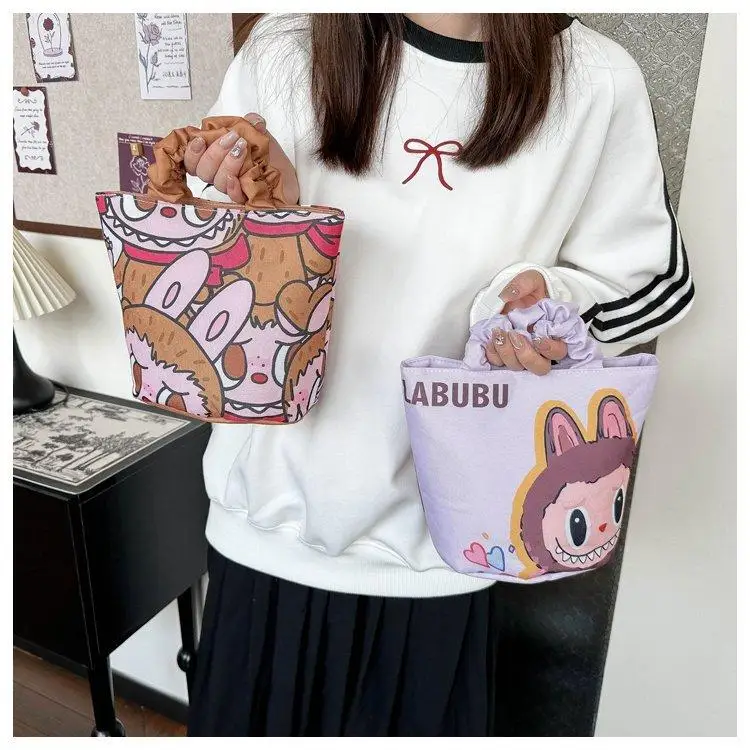 New Labubu Fashion Bucket Bag Multi-Style Girls Shoulder Bag Large Capacity Creative Handbag Cotton Filling Cute Holiday Gifts New Labubu Fashion Bucket Bag Multi-Style Girls Shoulder Bag Large Capacity Creative Handbag Cotton Filling Cute Holiday Gifts