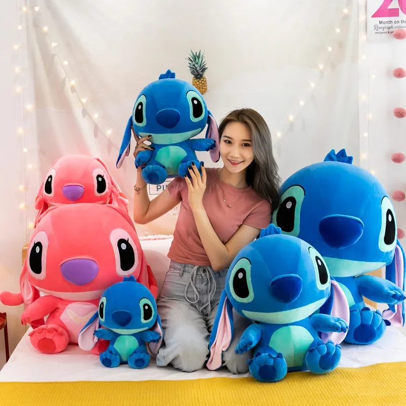 20-60cm Giant Size Lilo & Stitch Couple Models Cartoon Stuffed Plush Anime Plushs Toys Pendant Toy Pillow Kids Birthday Gift 20-60cm Giant Size Lilo & Stitch Couple Models Cartoon Stuffed Plush Anime Plushs Toys Pendant Toy Pillow Kids Birthday Gift