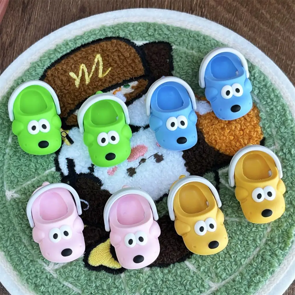 For 17cm labubu shoes puppy dog slippers Dolls Shoes Slipper Toys Casual Sandal Dolls Accessories DIY Doll Toys For 17cm labubu shoes puppy dog slippers Dolls Shoes Slipper Toys Casual Sandal Dolls Accessories DIY Doll Toys